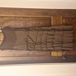 Tempo Paris Olive Maxi Skirt